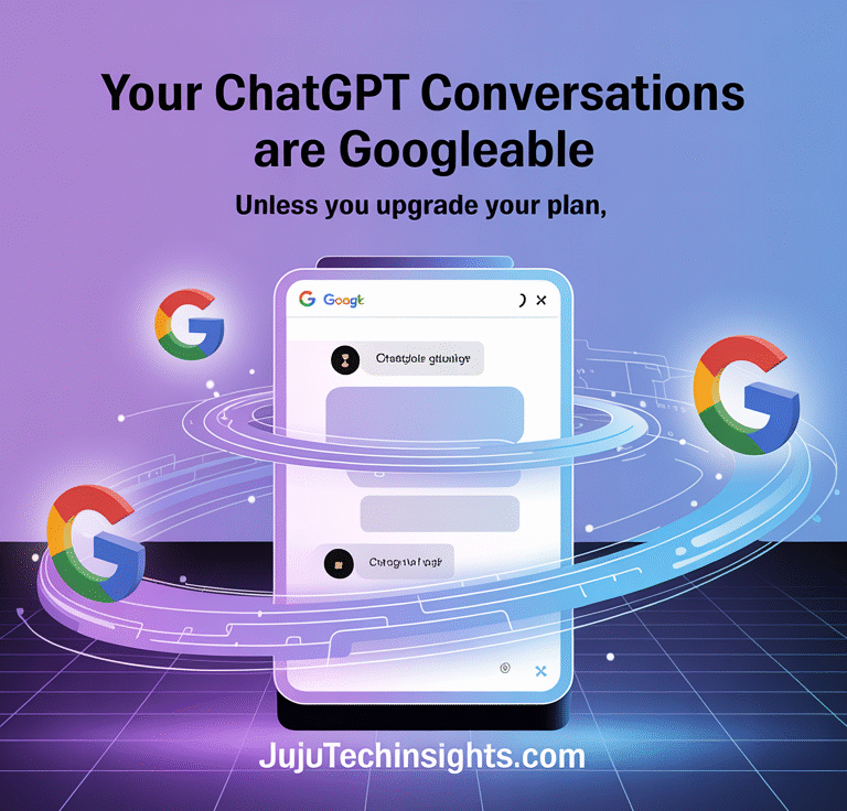Your ChatGPT Conversations Are Now Googleable (Unless You Pay)